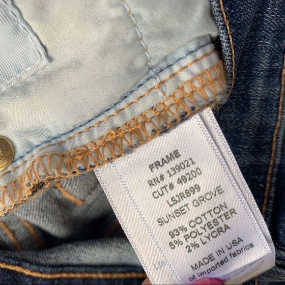 Frame Ripped Skinny Jeans - Picture 5 of 5